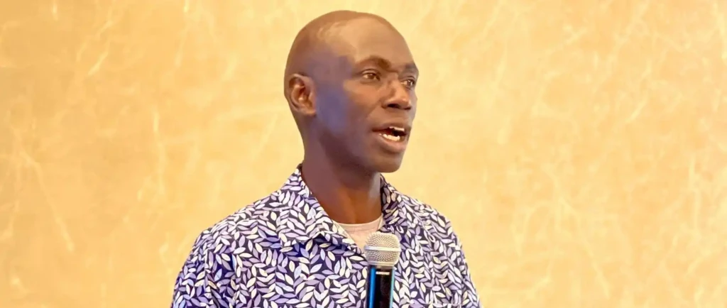 Edmund Yakani-CEPO's Executive Director. PHOTO CREDITS: (Radio Tamazuj)