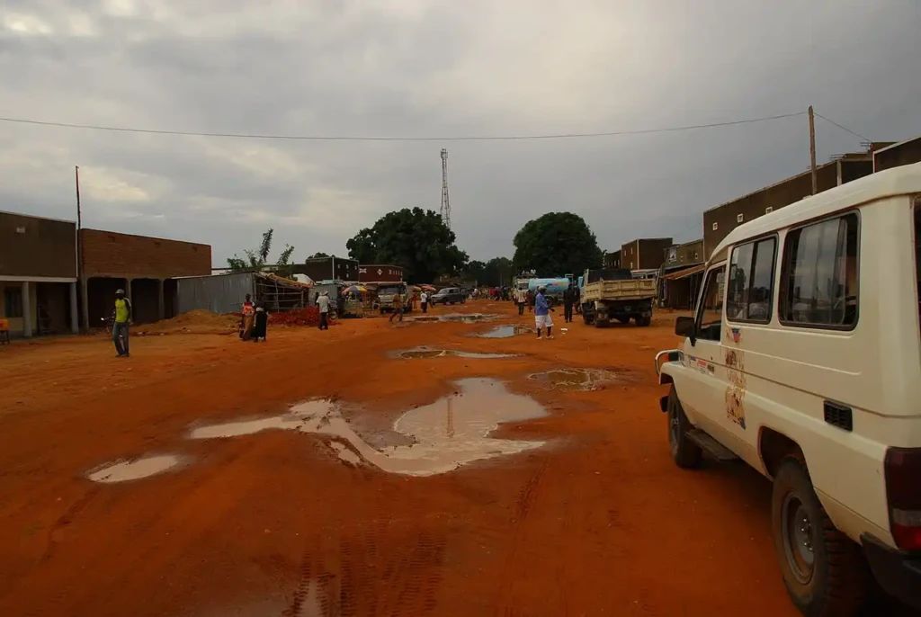 Kajo-Keji Down Town. (File Photo)