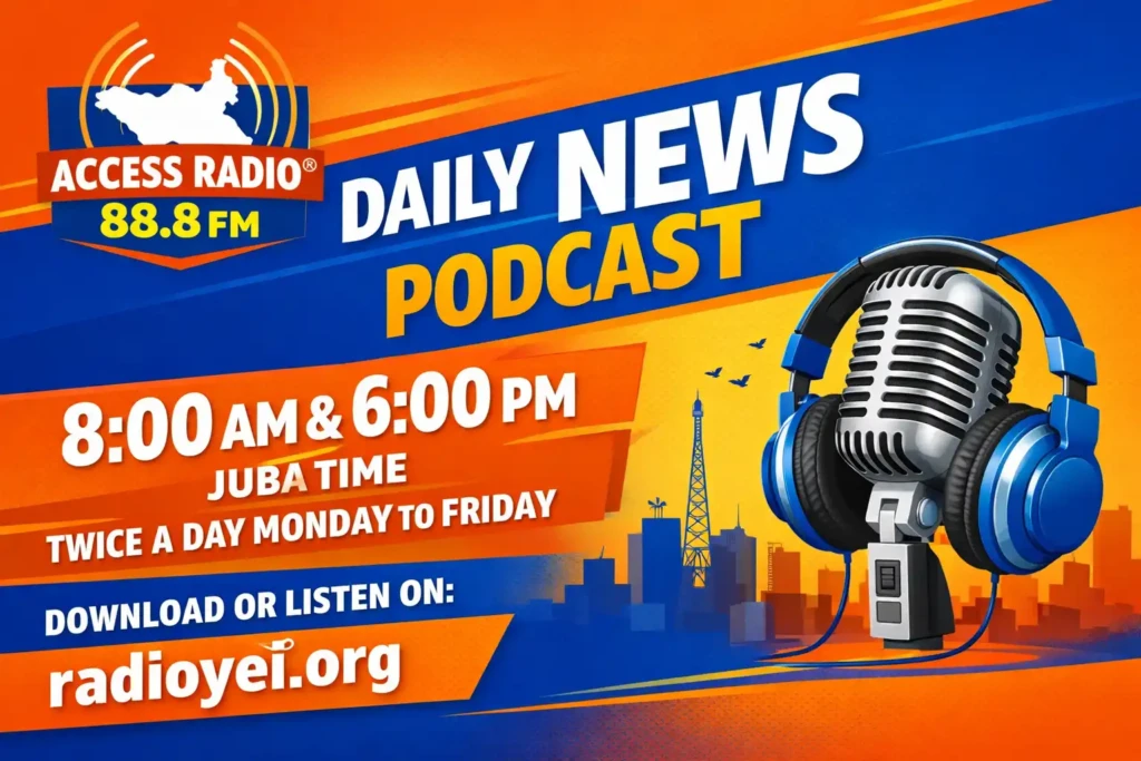 Catch the Access Radio 88.8 FM podcast every weekday at 8:00 am and 6:00 pm.