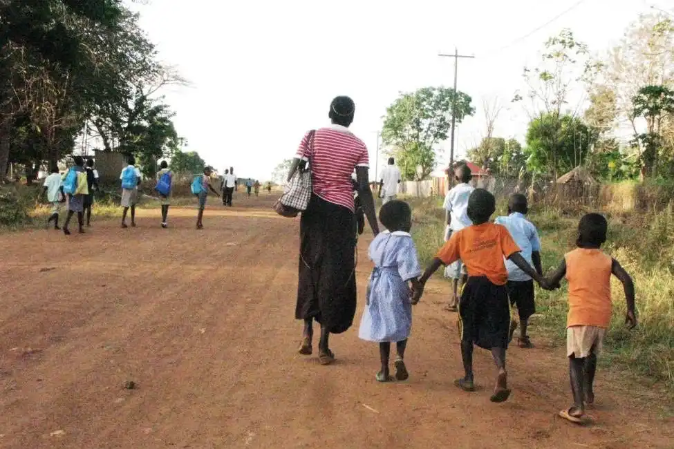 Residents in Yei town-PHOTO-UNMISS-2018