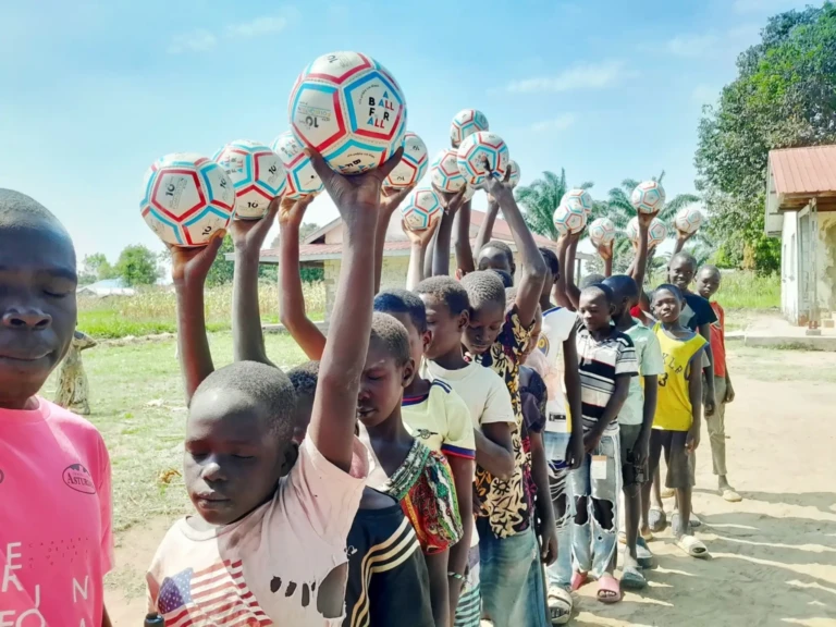 Some children with Visual Impairment in Yei town-File Photo