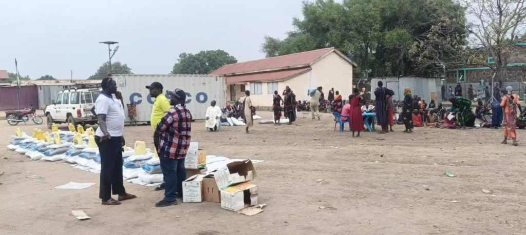 Terekeka Displaced Families Receive Emergency Assistance