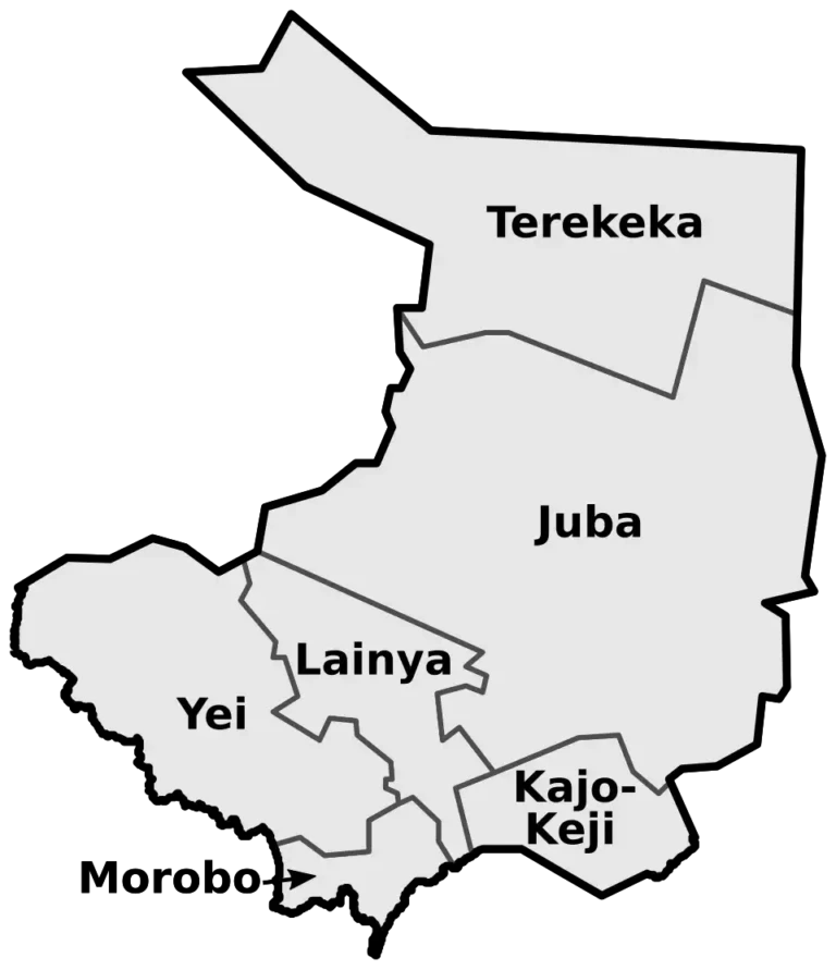 The Six Counties of Central Equatoria State