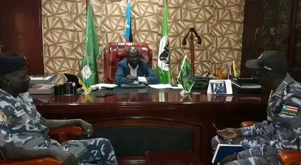 Commissioner meets immigration officials on Thursday. PHOTO CREDITS: James Innocent