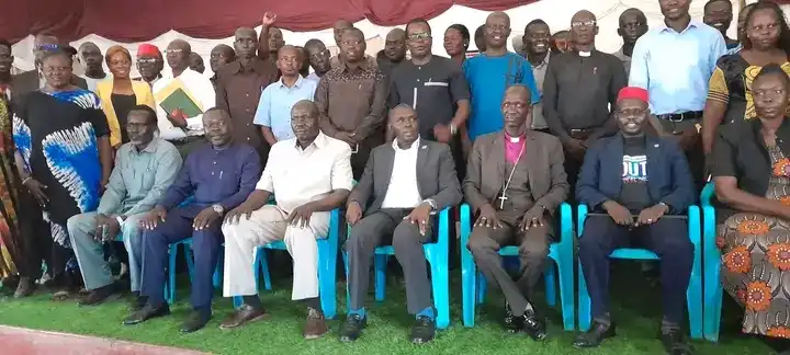 Community Stake holders during the conference. CREDIT: Yei County Press Unit