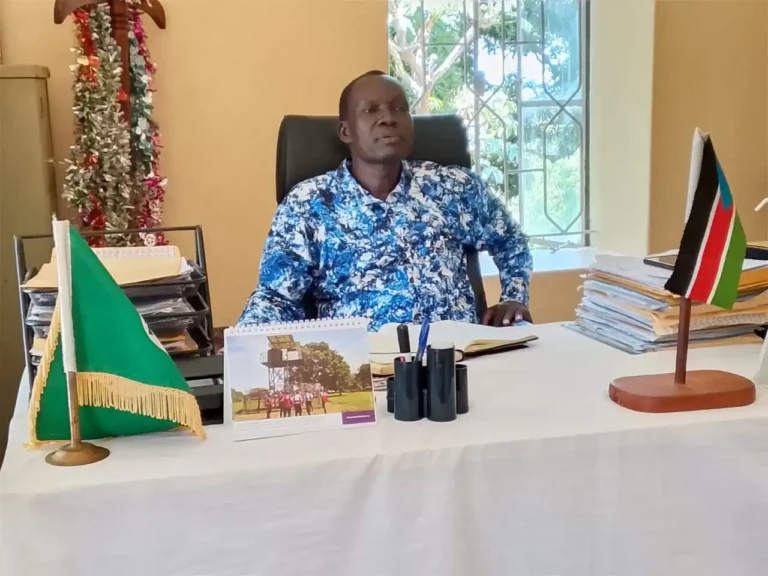 Kajo-Keji County Commissioner. Photo Credit: Kajo-Keji County Press Unit