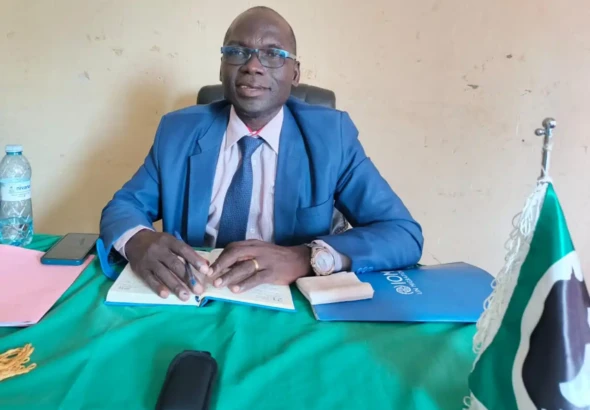 Morobo County Commissioner Joseph Mawa Okuba