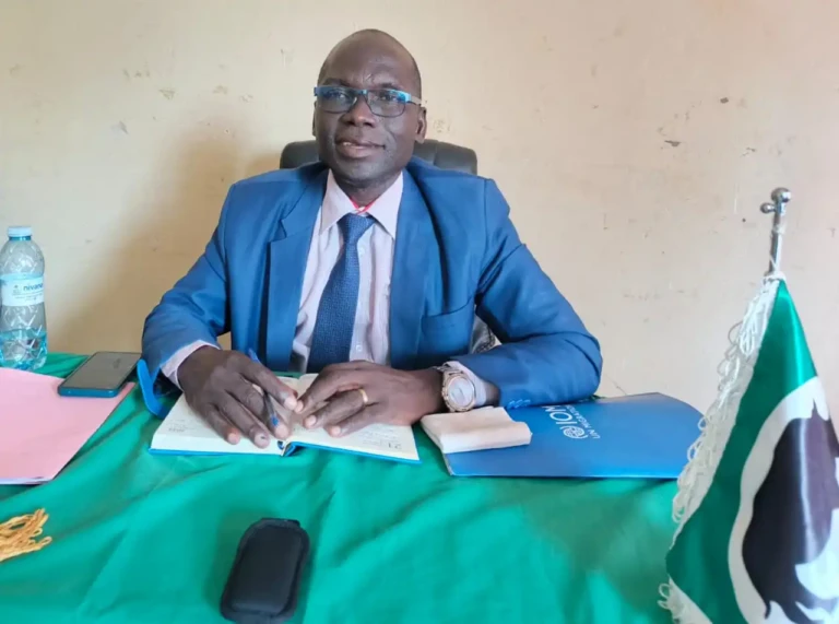 Morobo County Commissioner Joseph Mawa Okuba