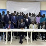 Officials pose for a group photo after the launch of the training session. Photo credit Communications Department Ministry of Finance and Planning