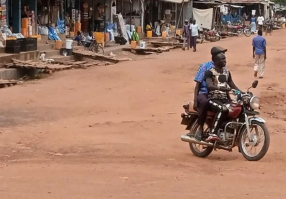 A boda-Boda rider on the streets of Yei town. File Photo: Access Radio