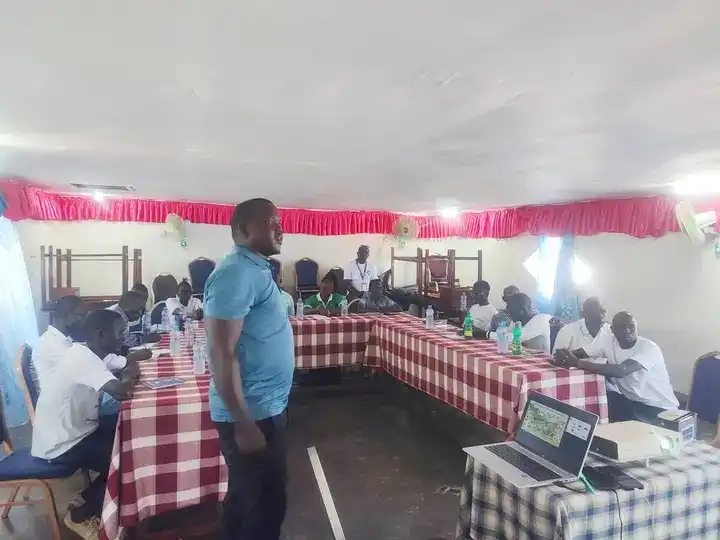 Peace Ambassadors during the training. Photo Credit: CDC-South Sudan