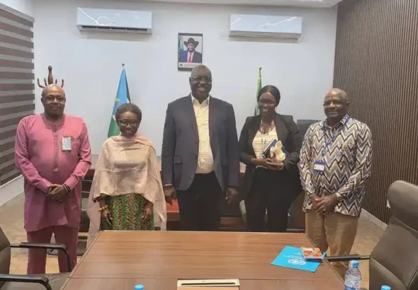 Governor and UNMISS Offcials