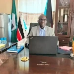 Morobo County Commisisoner Joseph Mawa Okuba. File Photo.