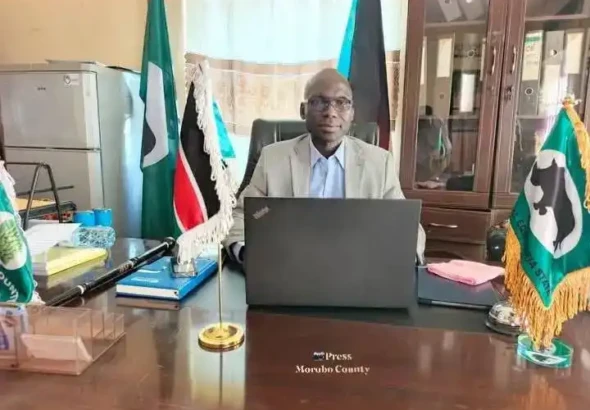 Morobo County Commisisoner Joseph Mawa Okuba. File Photo.
