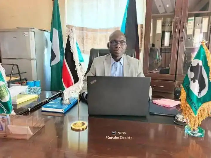 Morobo County Commisisoner Joseph Mawa Okuba. File Photo.