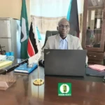 Joseph Mawa Okuba, Morobo County Commissioner. Photo Credit: Morobo County Press Unit
