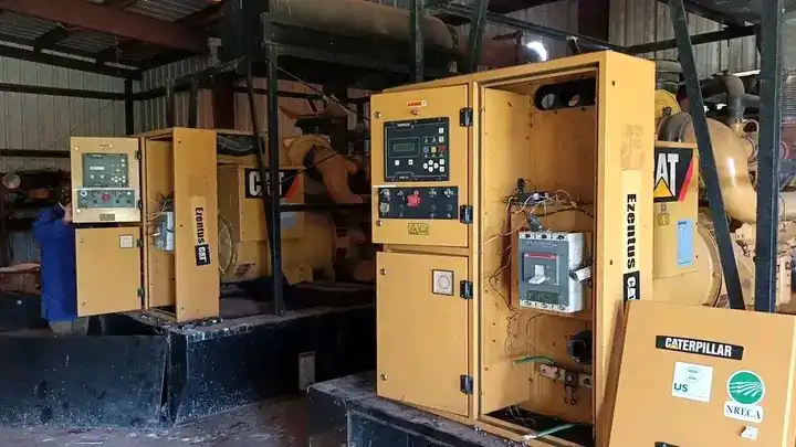 YECO Generators under maintenance. Credit: James Innocent
