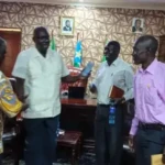 Yei County officials. Photo Credit: James Innocent.