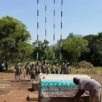 A new Foundation stone at Morta Training site in Kajo-Keji County