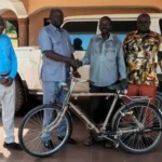 Bicycle Handover Eases Mobility for Hearing Impaired Man in Yei
