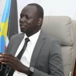 Commissioner of the Domestic Tax Revenue Division Lino Ajang Ajang