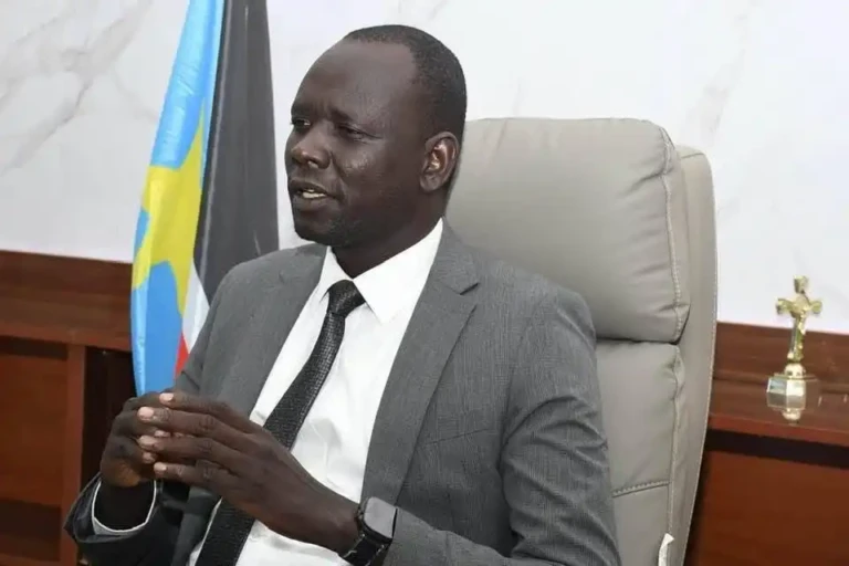 Commissioner of the Domestic Tax Revenue Division Lino Ajang Ajang