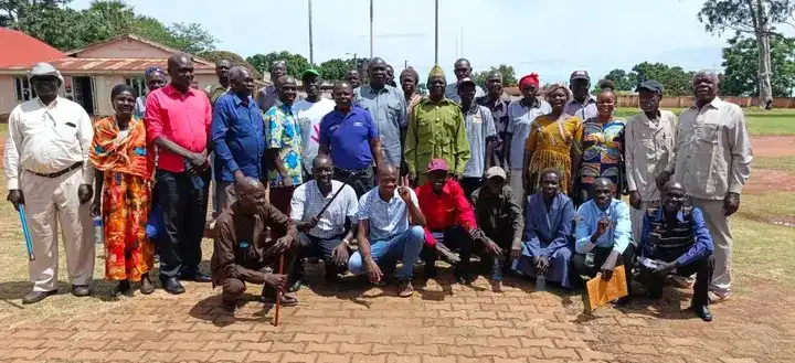 Community chiefs in Yei town Payam. Photo credit: James Innocent