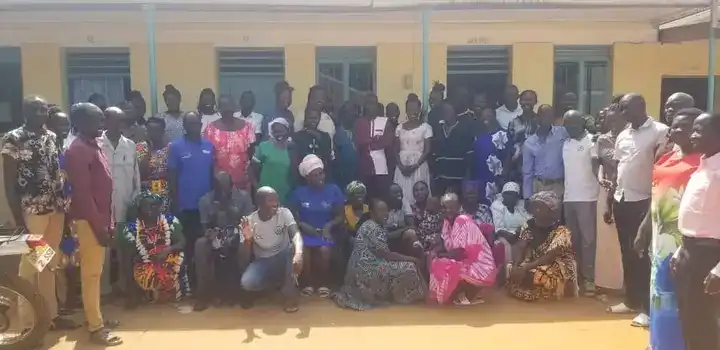 Community Members pose for a group photo after the training. Photo credit: OFAO-South Sudan