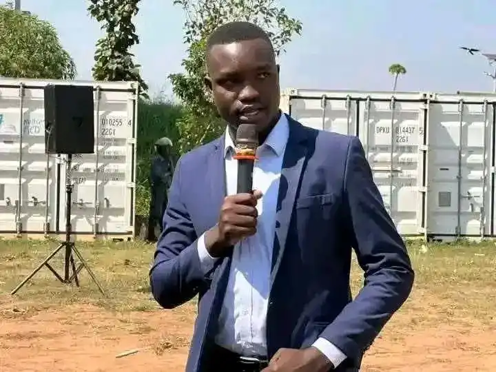 Gaga Frank Justine. Chairperson, Yei River County Youth Association. File Photo (Access Radio)