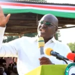 Governor Adil Addressing Residents in Kajo-Keji County on Saturday. Photo Credit: Press Unit, Office of the Governor-CES