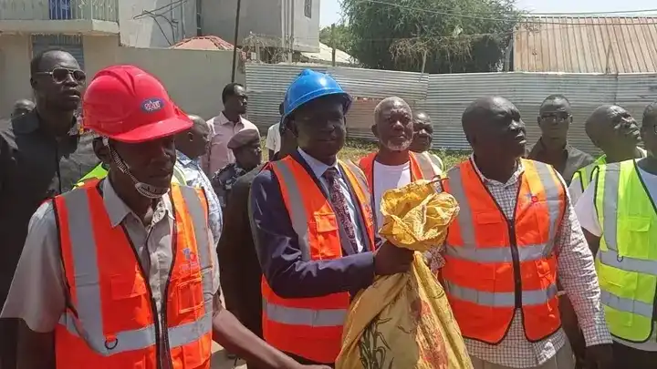 Juba County Commissioner Center and other county officials