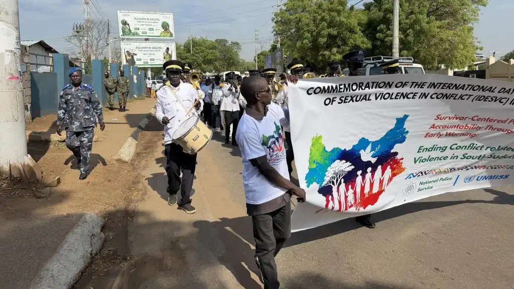 Juba March Demands End to Sexual Violence in Conflict