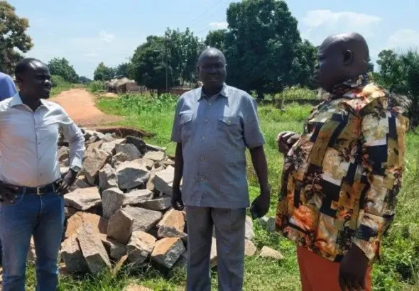 Materials Arrive for Kanjoro Bridge Construction in Yei River County