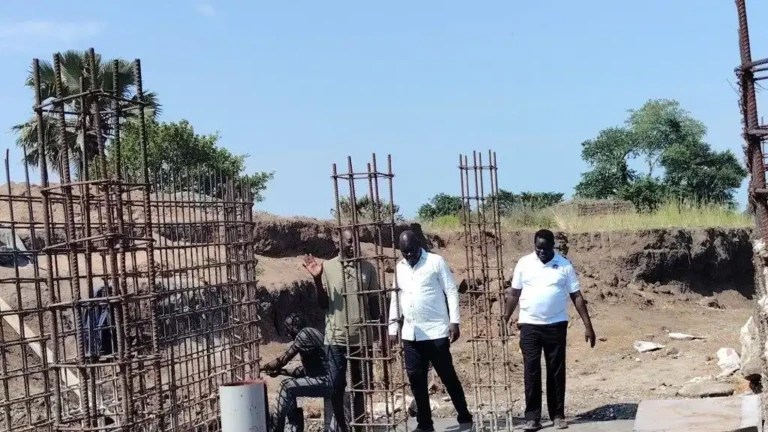 Nimule Mayor Inspects Gbugbu Bridge as Local Funding Drive Pays Off