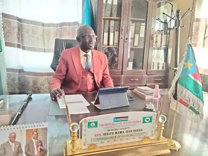 Morobo County Commissioner Joseph Mawa Okuba. File Photo: (Access Radio)