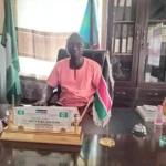 Morobo County Commissioner Joseph Mawa John Okuba. Photo Credit: Morobo County Press Unit