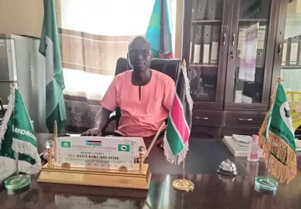 Morobo County Commissioner Joseph Mawa John Okuba. Photo Credit: Morobo County Press Unit