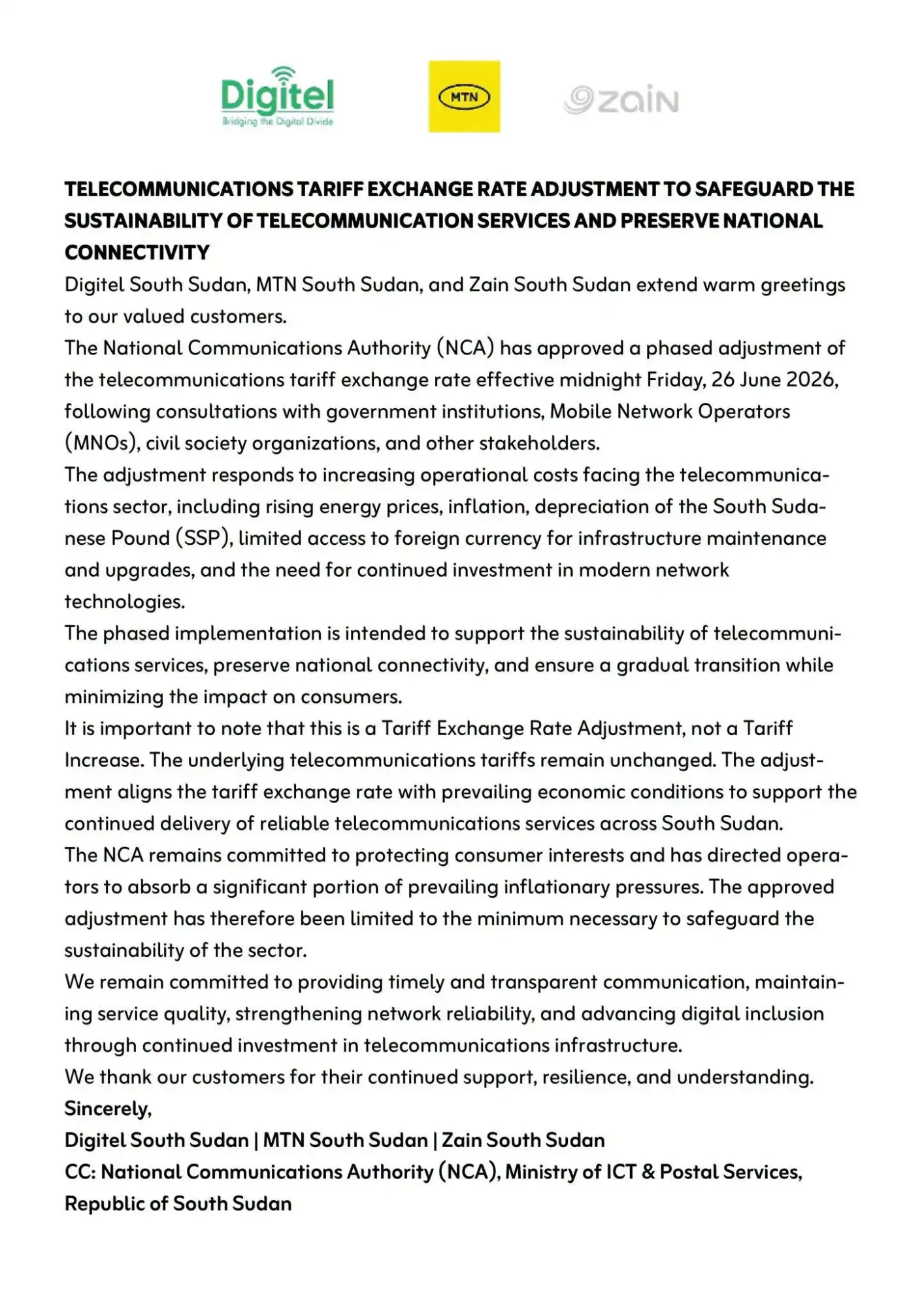 Operators Promise Continued Investment After Adjustment