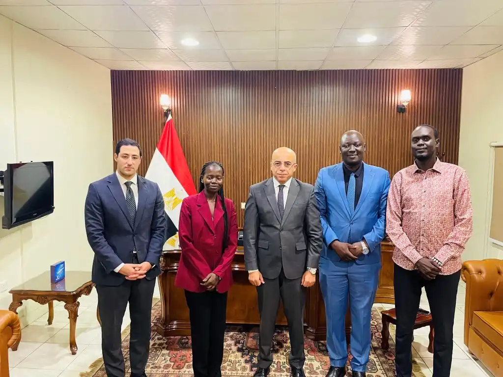 UJOSS President Meets Egyptian Ambassador on Cooperation