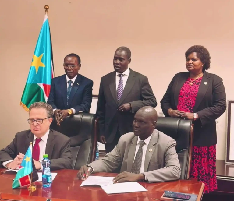 US and South Sudan Sign 166 Million Dollar Health Partnership Worth SSP 1.16 Trillion