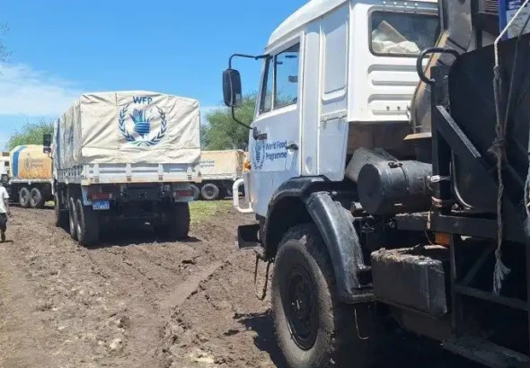 WFP Convoy Successfully Completes Akobo Food Assistance Mission