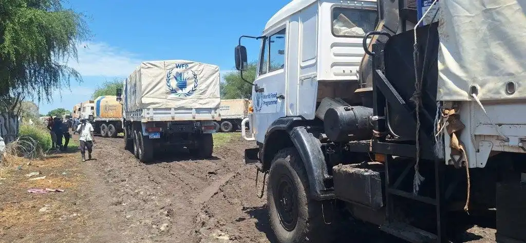 WFP Convoy Successfully Completes Akobo Food Assistance Mission