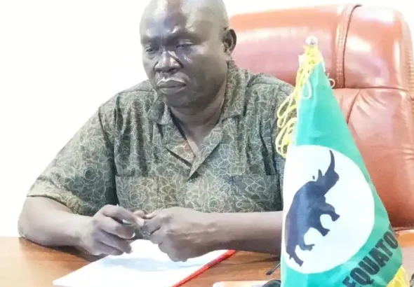 Yei River County Commissioner Samuel Malimbo. Photo Credit: James Innocent