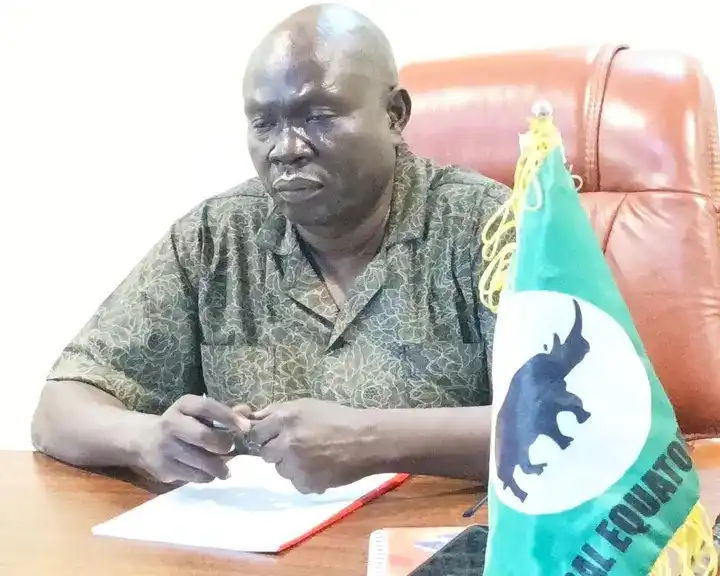 Yei River County Commissioner Samuel Malimbo. Photo Credit: James Innocent