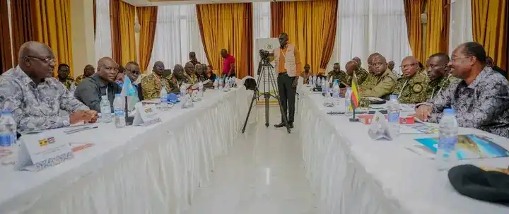 Delegates at the ongoing Cross Border Security coordination Meeting. Photo Credit-Press Unit, Office of the Governor-CES
