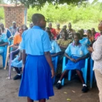 Young Girls and women in Gondokoro Island during the training session |Photo| Access Radio