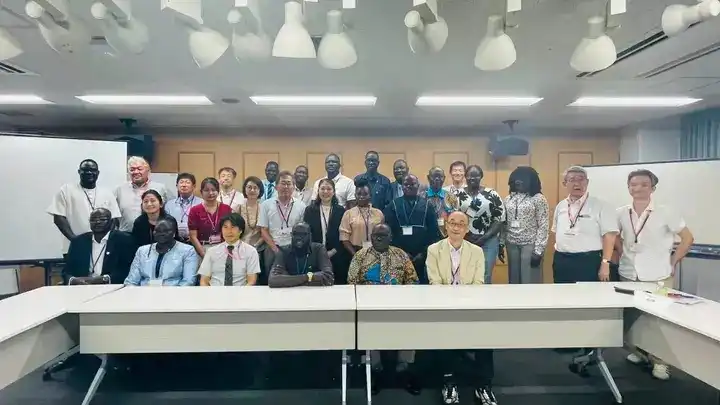 Media Stakeholders in Japan for a Project Implementation meeting-Photo Credit-AMDISS