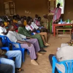Mukaya Farmers in a training session offered by OFAO.