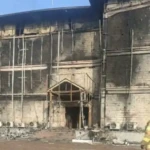 The Burnt Part of the building/Courtesy photo