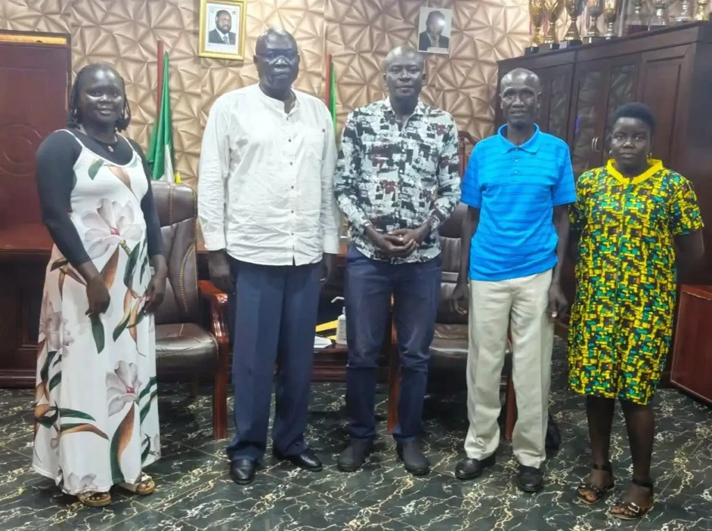 ONAD Delegation Visits Yei to Discuss Conflict Prevention Work